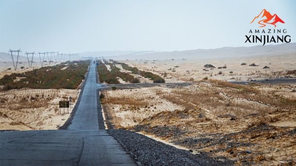 Takla-Makán homoksivatag út Kína