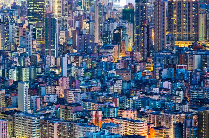 Föld népessége Hongkong