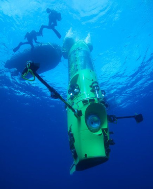 A Deepsea Challenger (Fotó: Mark Thiessen / National Geographic)