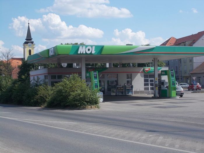 kőolajmező Vecsés MOL