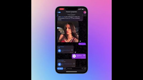 csetbot virtuális barátnő CarynAI