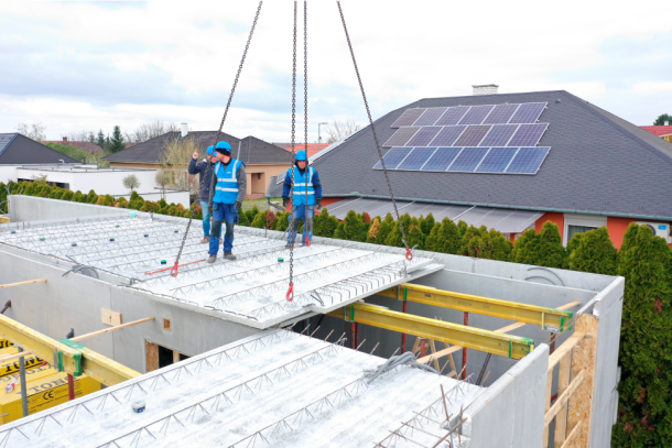 leier típusház gyors építkezés