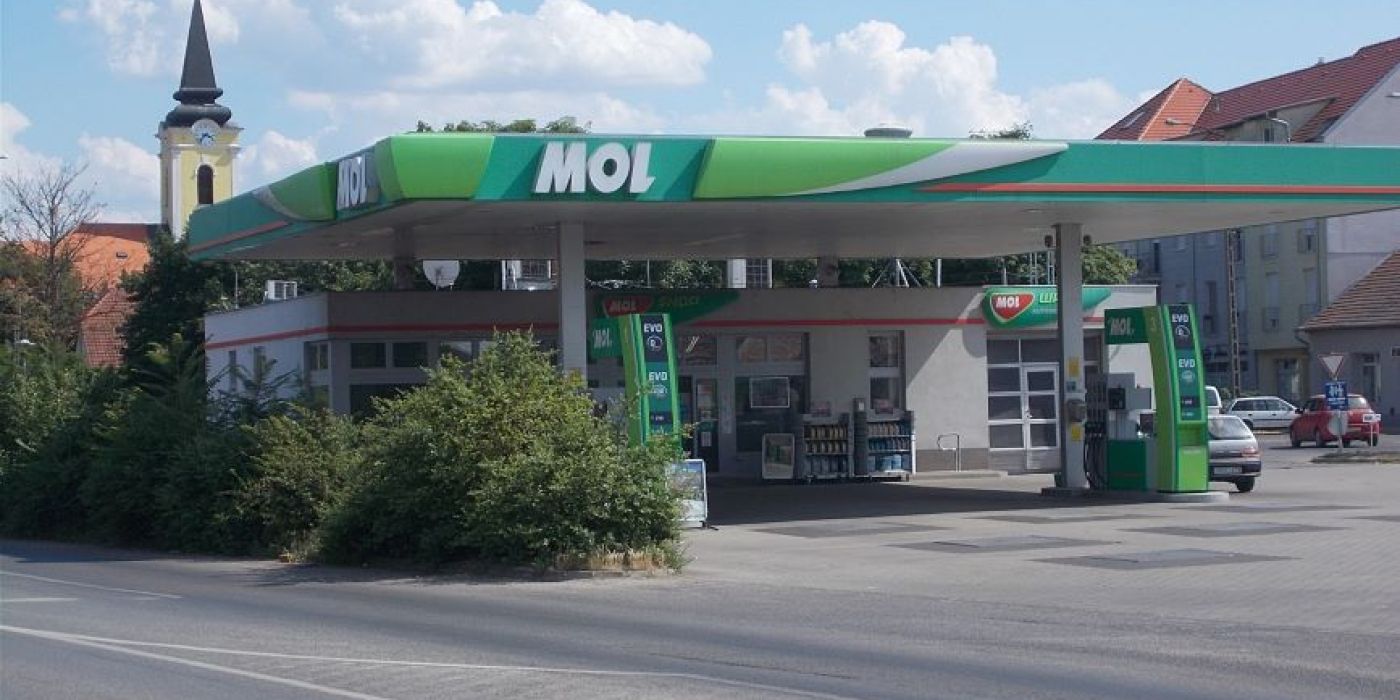 kőolajmező Vecsés MOL