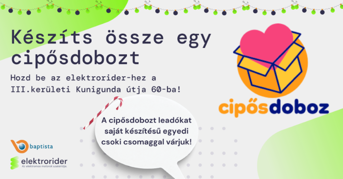 cipősdoboz akció elektrorider