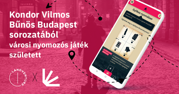 Kondor Vilmos Bűnös Budapest játék Open Books